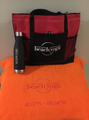 Everything you need all in one bag....including the bag!  Available at ChathamYoga.com