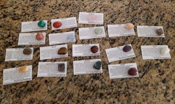 Stones with Labels