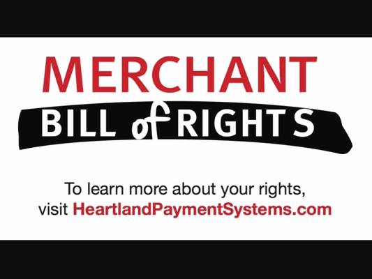 Merchant bill of rights