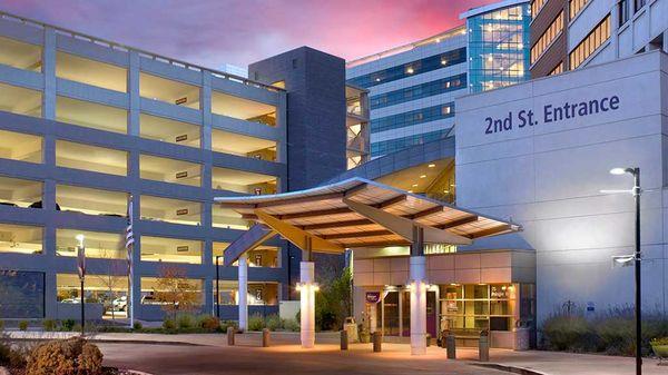 The entrance to the Center for Advanced Medicine-C, which houses Renown Hematology and Oncology.