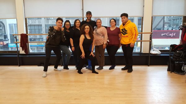 Great salsa class!