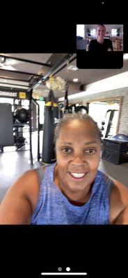 Virtual wellness coaching with Alice on TRX!