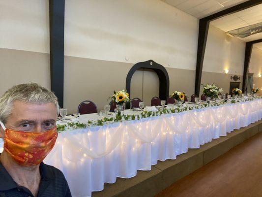 Head table