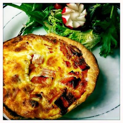 Ham and cheese Quiche