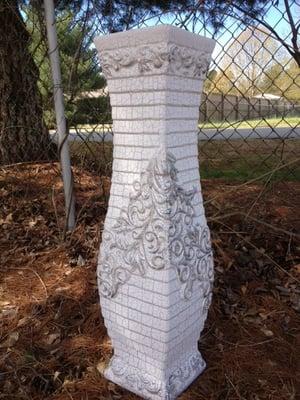 wedding vase column