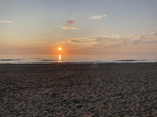 Sunrise on Coquina Beach