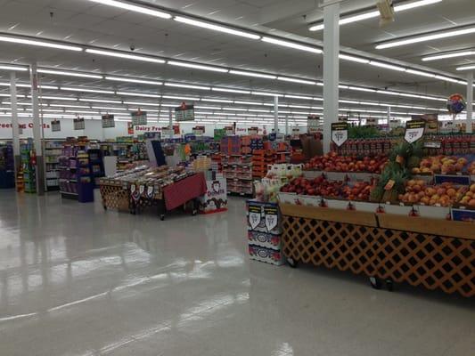 Inside the store. Old building but at least it's clean and the floor is shinny lol