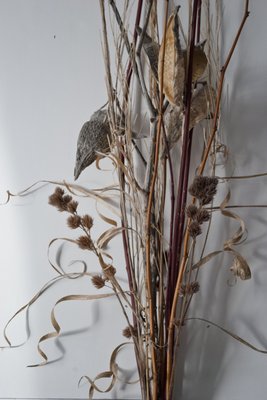 #milkweed #arrangement #driedflowers #burlap #redosier #homedecor #interiordesign #bouquet #driedflowerarrangement #wildflowers #wild