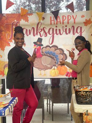 Left: Lucille Flagg- Business Development Manager. Right: BreKyra Fisher- Office Manager.