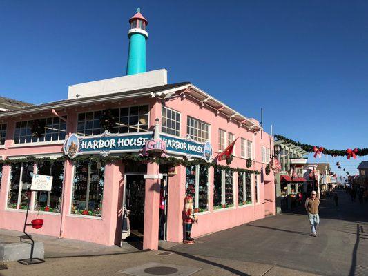 Harbor House Pepto Bismol exterior