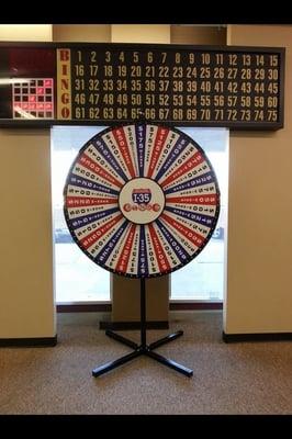 Come in and Spin to Win!!