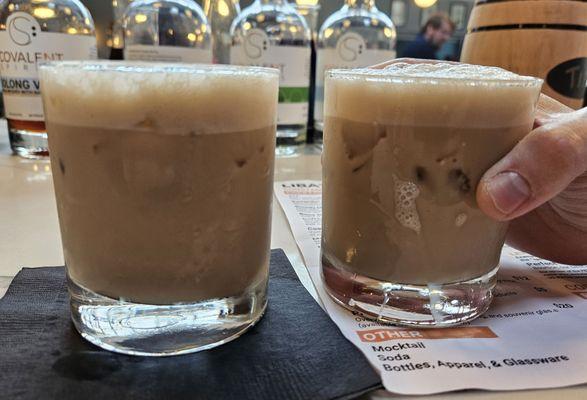 Delicious vodka coffee drinks!