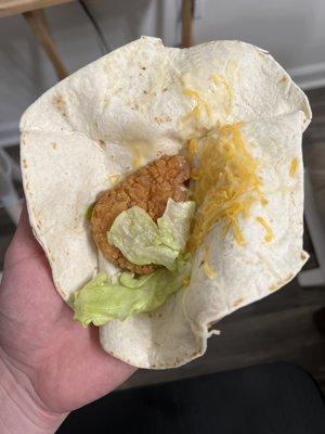 Honey Mustard Chicken Wrap