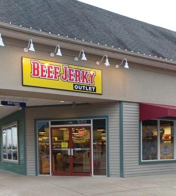 Beef Jerky Outlet at the Outlet Shoppes of Gettysburg PA