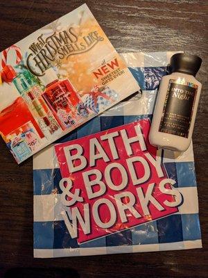 Pick a gift mailer from Bath & Body