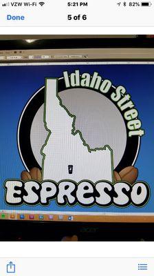 Little espresso stand in Wendell Idaho offering a variety of drinks. Latte smokers brevis cappuccinos Americanos and Italian sodas.