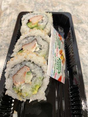 California rolls