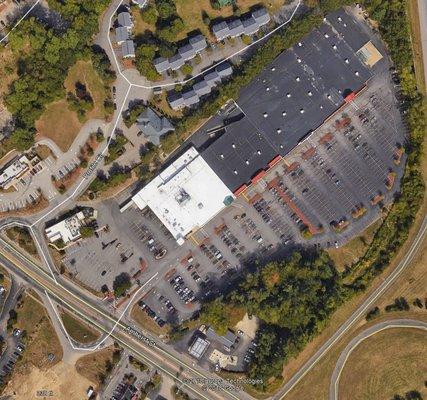 Turnpike Plaza in Nashua NH (Thank you, Google Earth)