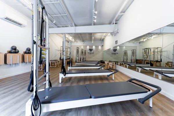 Our Pilates room picture captured by Impressive Spaces.