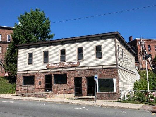 Our office at 218 Eastern Ave., St. Johnsbury, VT 05819