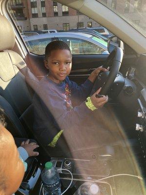 My boys loved the car. He said Mom this car sick!!!!