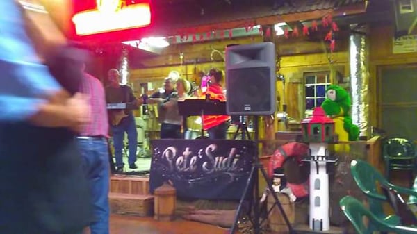 Cajun dancing  and live music