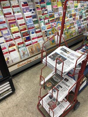 Greeting Cards, Newspaper, Racing Form