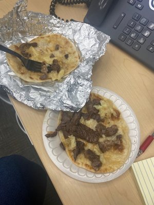 Q5. Jack Cheese and Steak Quesadilla