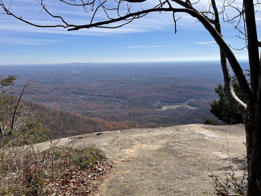 Looking over the valley