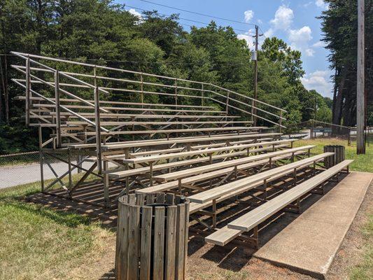 Bleachers at Civitan Park, Hickory