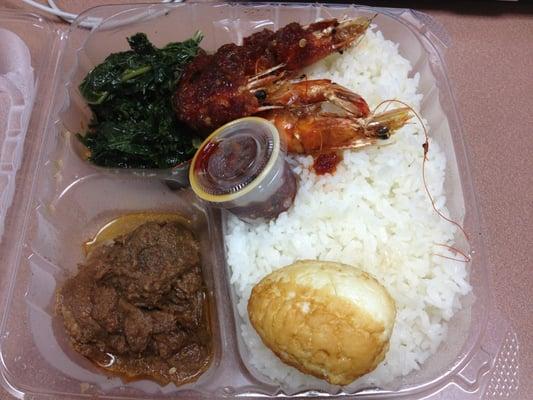 Nasi Padang.