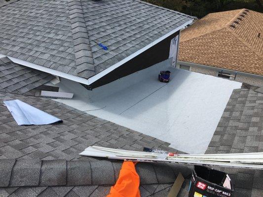 Shingle roofing repair