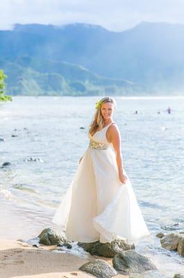 Hanalei Bay Resort Wedding, October 2014.