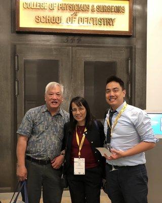 Drs. Corey, Gail, and Andrew Jang