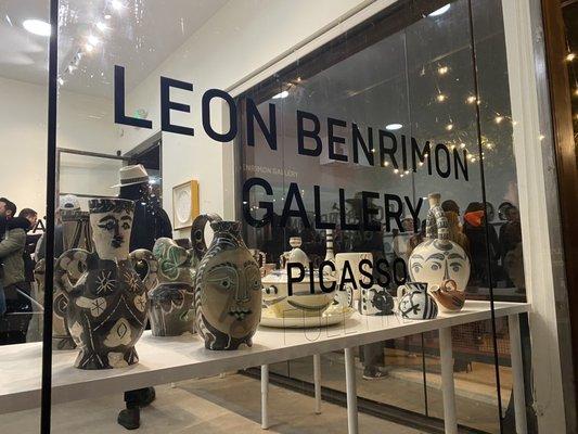 Inaugural show 'Picasso: Full Fire' @ Leon Benrimon Gallery