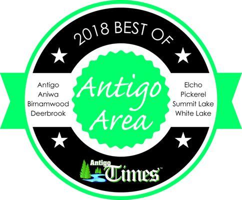 Antigo area Best Chiropractic Clinic for the 5th Year in a row!