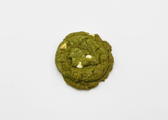 Brown Butter White Chocolate Matcha Cookies