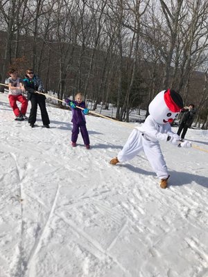 Winter festival on the ski hill!