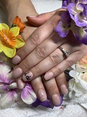 #snsnails#dippingpowdernails#healthynails#herbalnails#gelcoating#weddingnails#