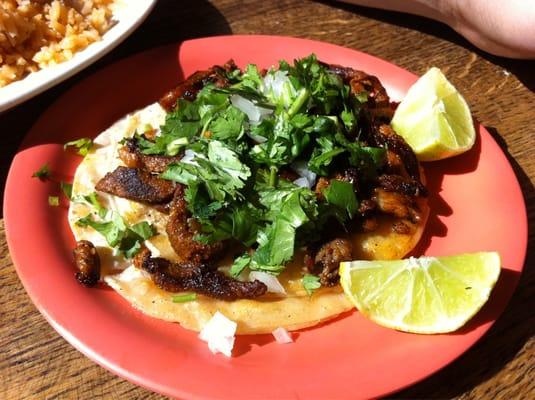 Taco de al pastor