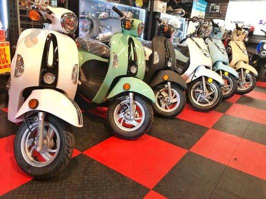 Kymco Compagno 110i and Lance Cali Classic