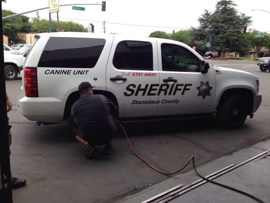 Service for the local Sheriff