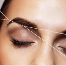 Eyebrow threading