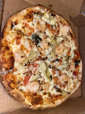 Gulf Grilled Shrimp Pizza (Small)