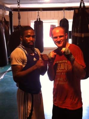 Terry buterbaugh owner and Adrian Broner WBO world champion