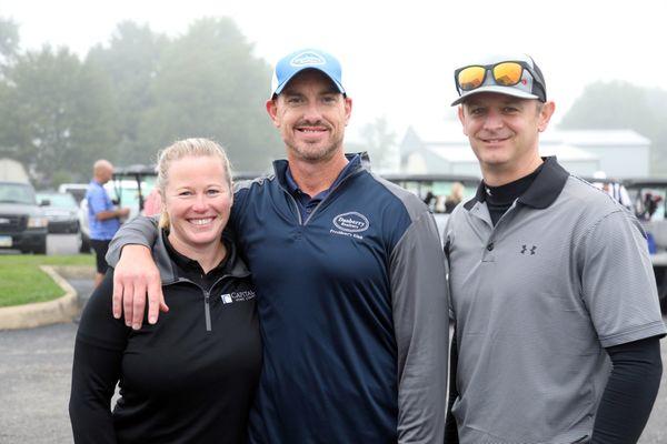 Owners Maggie Fawcett, Kevin Warren and Dan McQuillen