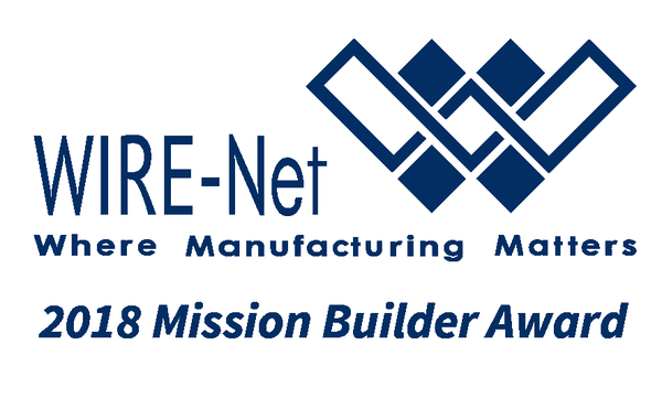 Wire-NET, not Manufacturing Works, Mission Builder Award winners