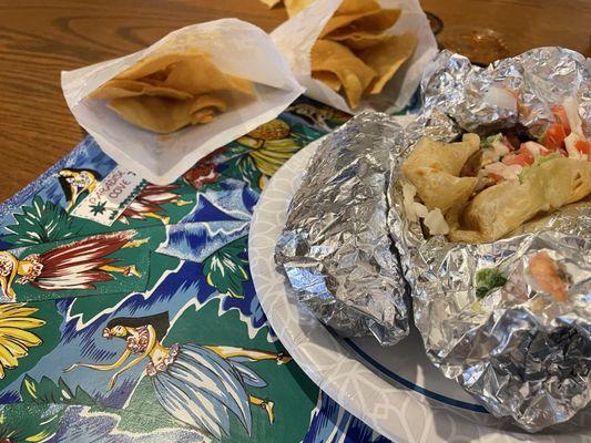 Fish Street Tacos and chips.