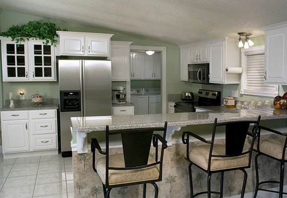 We are proud suppliers of cabinets as well as appliances