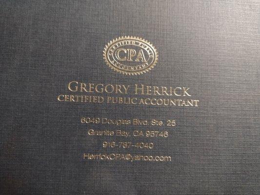 Herrick Gregory CPA